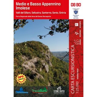 Medio e Basso Appennino Imolese 1:25.000
