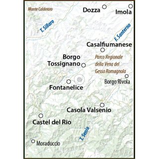 Medio e Basso Appennino Imolese 1:25.000