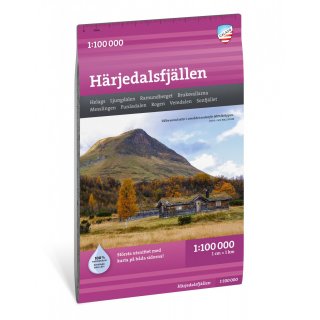 Hrjedalsfjllen 1:100.000