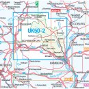 UK 50- 2   Naturpark Ha&szlig;berge 1:50.000