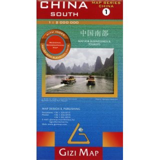 China South (1) Geographical Map 1 : 2 000 000