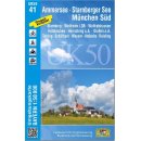 UK 50-41   Ammersee-Starnberger See- München-Süd 1:50.000