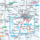 UK 50-41   Ammersee-Starnberger See- M&uuml;nchen-S&uuml;d 1:50.000