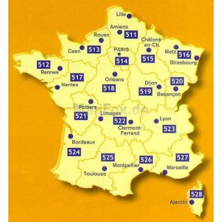 Provence - Alpes - Cte d`Azur 1:200.000