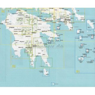 Thrakien - Nrdliche gis - Griechenland 1:230.000