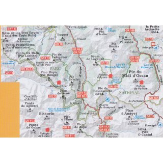 Parc National des Pyrnes (Ouest) - Midi dOssau Balaits 1:30.000