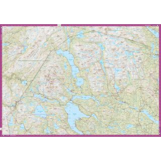 Gddede, Hotagsfjllen & Skckerfjllen 1:100.000