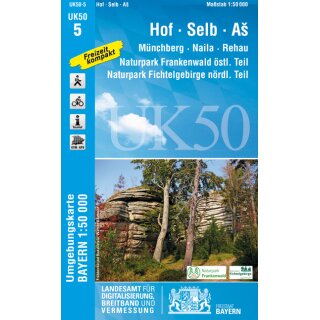 UK 50- 5   Hof-Selb-As 1:50.000