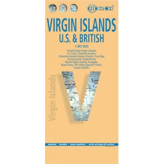 Virgin Islands  U.S. & British 1:80.000