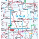 UK 50-38   Kneippland - Unterallg&auml;u 1:50.000
