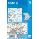 UK 50-42   M&uuml;nchen-Ost 1:50.000