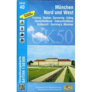 UK 50-40   München Nord und West 1:50.000