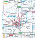 UK 50-40   M&uuml;nchen Nord und West 1:50.000