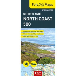 Schottlands North Coast 1:250.000