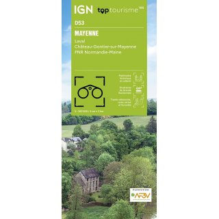 D53 Mayenne 1:100.000