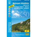 UK 50-25   Naturpark Altmühltal, östl. Teil 1:50.000