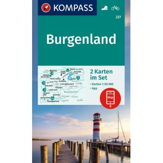 WK  227 Burgenland (2 Karten) 1:50.000