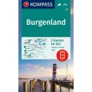 KOMPASS Wanderkarten-Set 227 Burgenland (2 Karten)