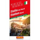 Italien Nord Strassenkarte 1:650 000