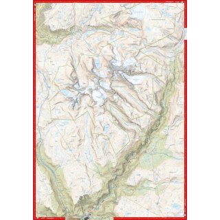 Jotunheimen: Hurrungane 1:25.000