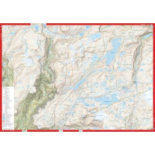 Jotunheimen: Hurrungane 1:25.000