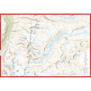 Jotunheimen: Galdhpiggen & Glittertinden 1:25.000
