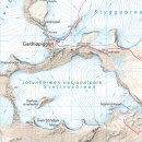 Jotunheimen: Galdh&oslash;piggen & Glittertinden 1:25.000
