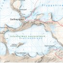 Jotunheimen: Galdh&oslash;piggen & Glittertinden 1:25.000