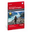 Jotunheimen: Besseggen & Bygdin 1:25.000