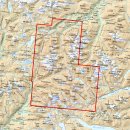 Jotunheimen: Sm&oslash;rstabbtindan & Leirvassbu 1:25.000