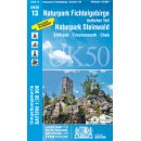UK 50-13   Naturpark Fichtelgebirge, östl. Teil 1:50.000