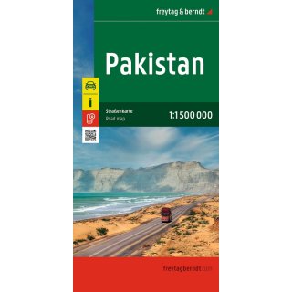 Pakistan, Autokarte 1:1.500.000