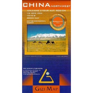China (Blatt 4: Nordwest) Autonome Region Xinjiang Uygur 1:2 Mio.