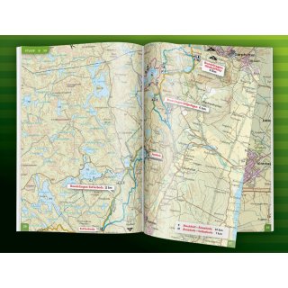 Bergslagsleden Wanderatlas 1:50.000