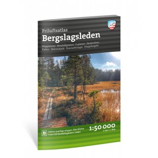 Bergslagsleden Wanderatlas 1:50.000
