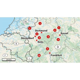 Westdeutschland Die schnsten Motorrad-Touren