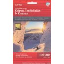Senja: Keipen, Tredjefjellet & Kvnan 1:25.000