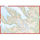 Senja: Keipen, Tredjefjellet & Kv&aelig;nan 1:25.000
