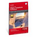 Senja: Keipen, Tredjefjellet & Kv&aelig;nan 1:25.000