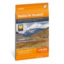 R&oslash;ldal & Haukeli 1:50.000