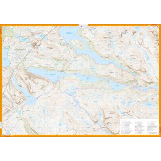 Pieskehaure, Miekak & Jkkvik 1:50.000