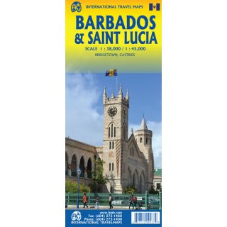 Barbados & Saint Lucia 1:38.000/1:45.000