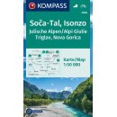 WK 2804 Soca-Tal, Isonzo, Alpi Giulie / Julische Alpen,...