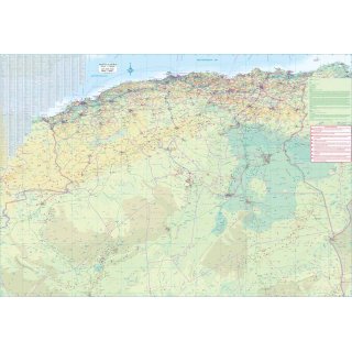 Algerien Algeria North/South 1:1.600.000/1:2.500.000