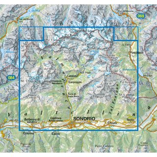 085 Bernina, Valmalenco - Sondrio 1:25.000