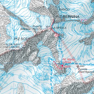 085 Bernina, Valmalenco - Sondrio 1:25.000