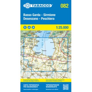 082 Basso Garda - Sirmione, Desenzano - Peschiera 1:25.000