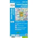 3327 OT Saint-Claude 1:25.000