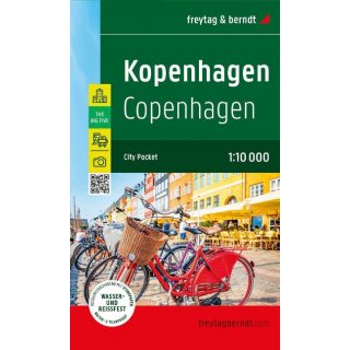 Kopenhagen, Stadtplan 1:10.000