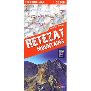 Retezat  Mountains 1:50.000